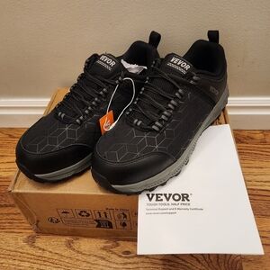 New-Vevor Alloy Toe Shoes Size: Mens 8.5 Wide. Lightweight And Breathable
